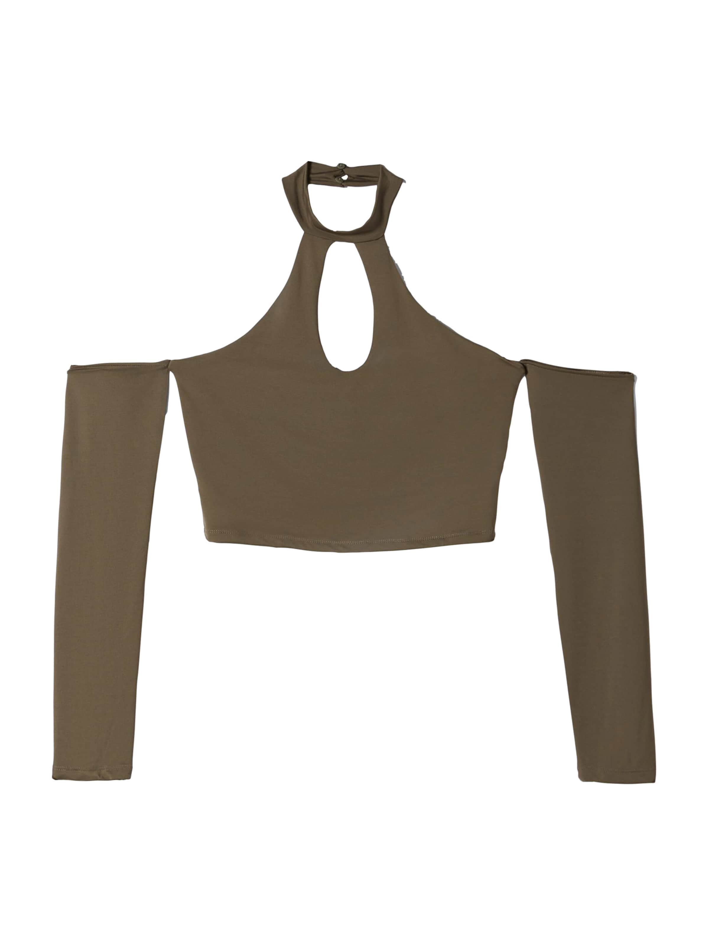 Maglietta di Bershka in verde: frontale