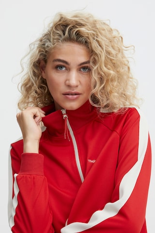 The Jogg Concept Sweatshirtjacke 'Sima' in Rot