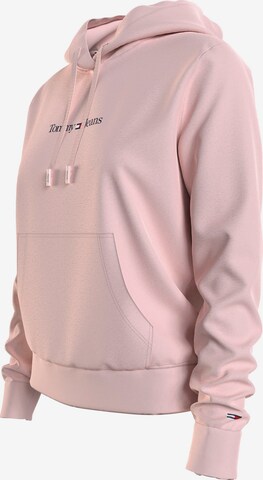 Tommy Jeans Mikina – pink