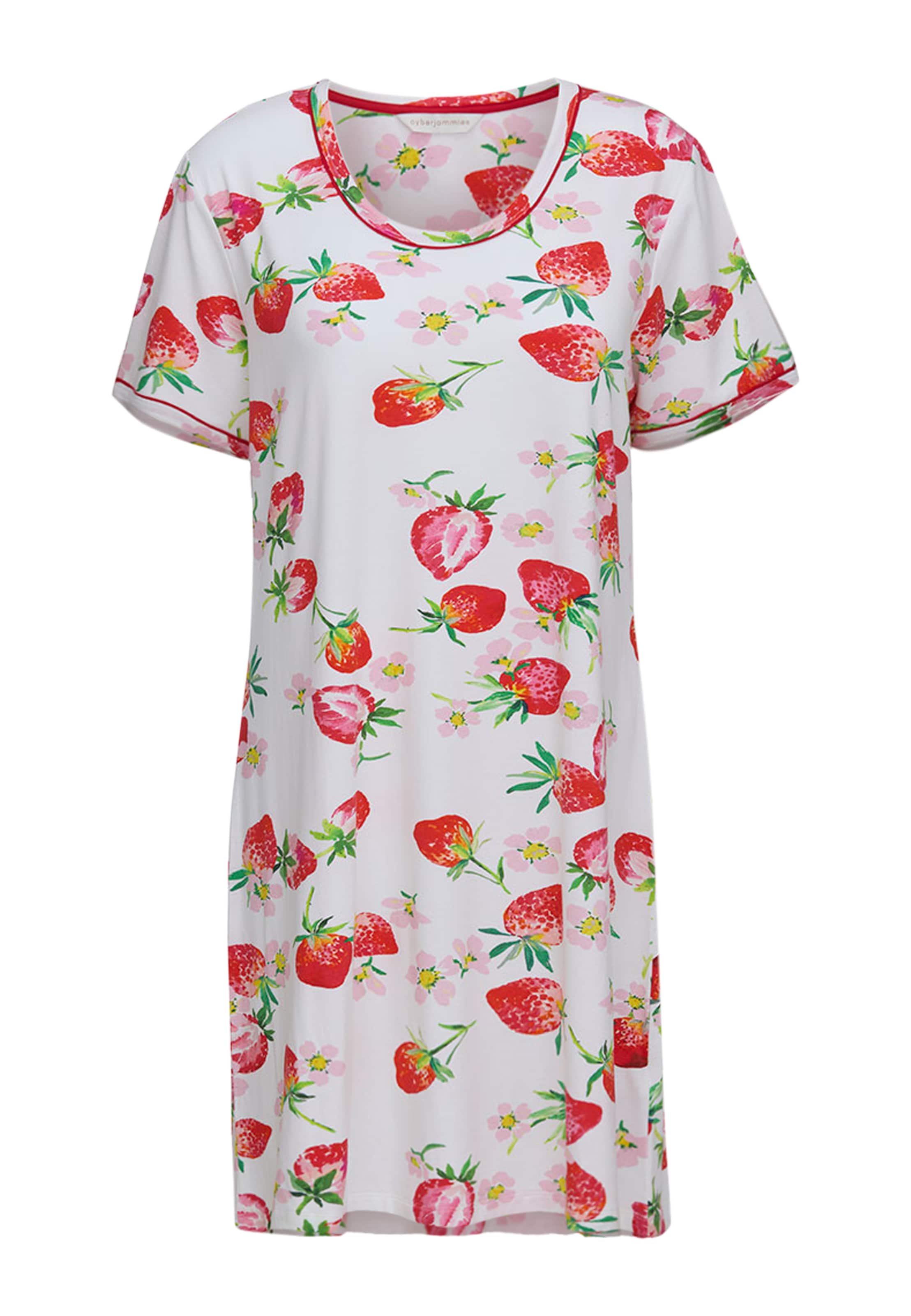 Chemise de nuit 'Pippa' Cyberjammies en rouge : devant