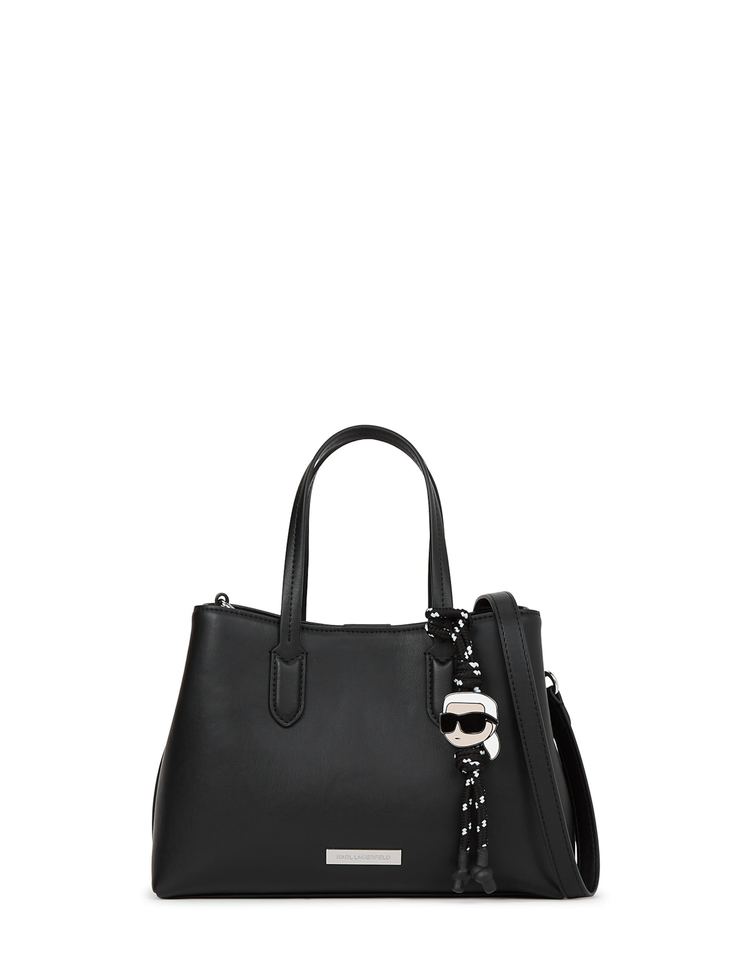 Karl Lagerfeld Kabelka - čierna / biela, Produkt