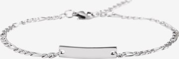 Akzent Armband 'Grav' in Silber: Vorderseite
