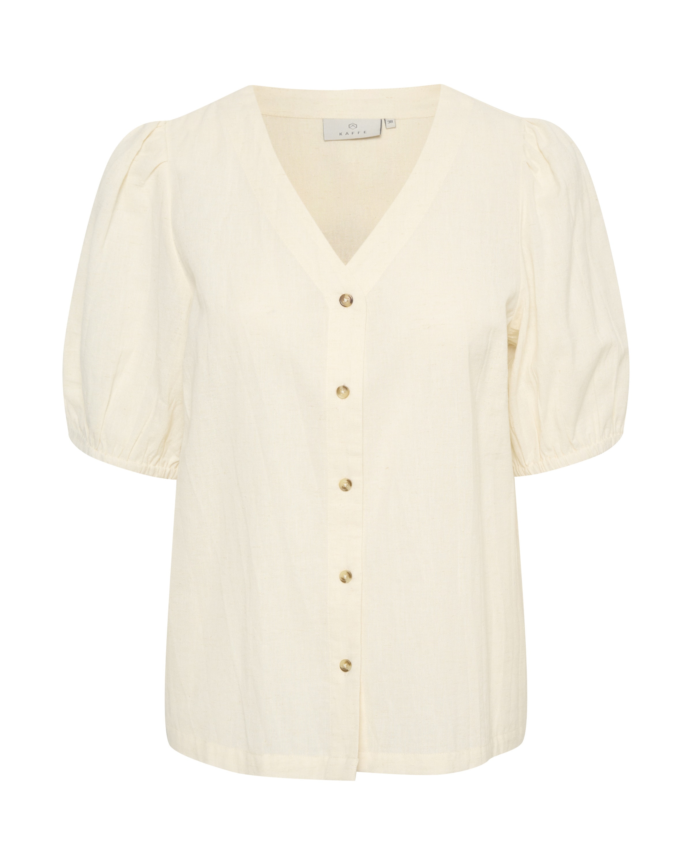 Kaffe Blouse 'Vigga' in Wit: voorkant