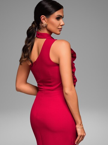 Ombre Evening dress in Red
