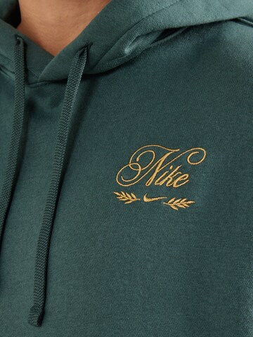 žalia Nike Sportswear Megztinis be užsegimo 'CLUB'
