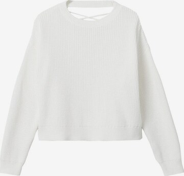 MANGO TEEN Pullover 'magarita' in Weiß: front