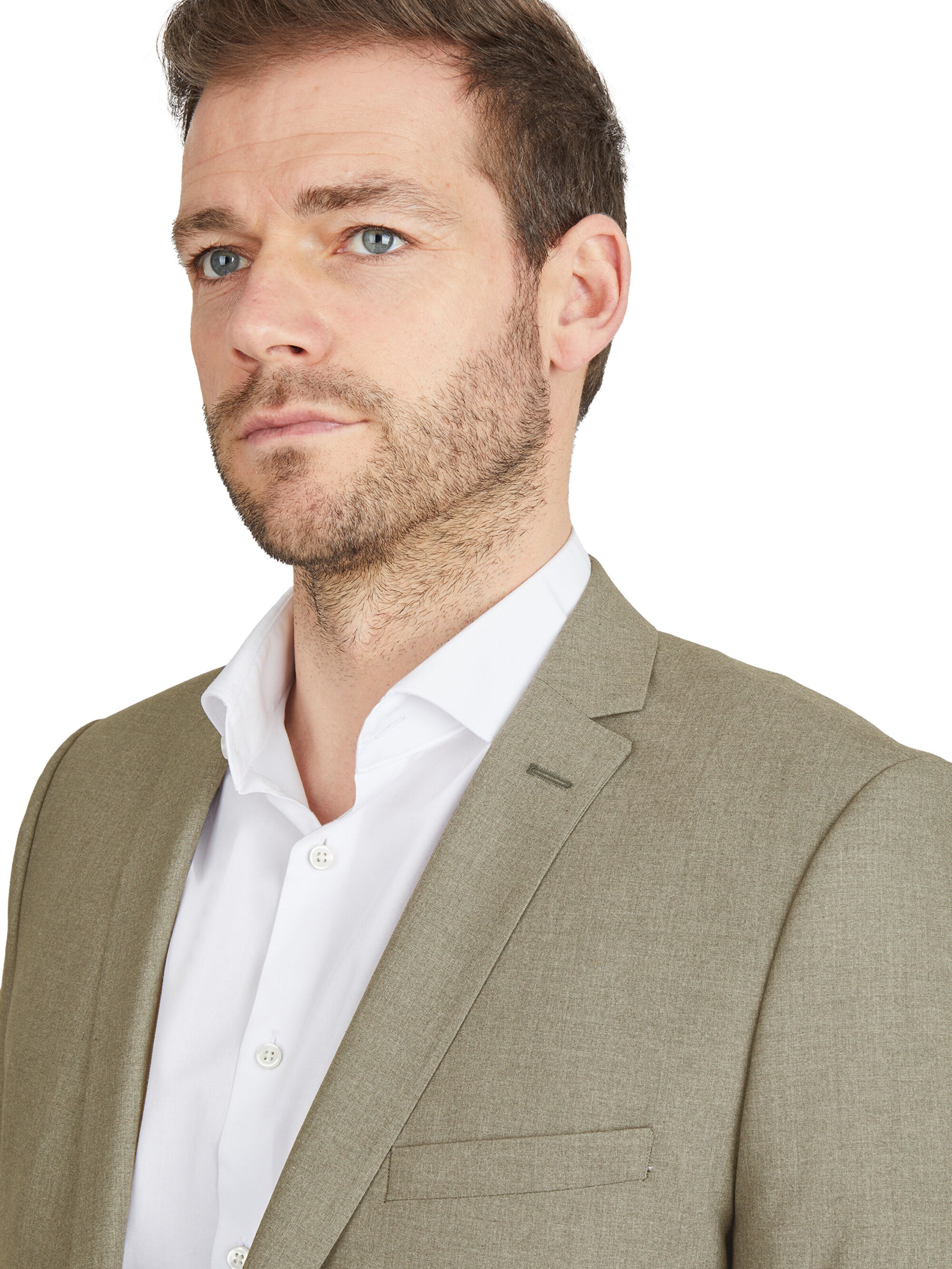 Coupe slim Veste de costume Steffen Klein en beige