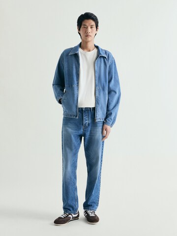 Scalpers Φθινοπωρινό και ανοιξιάτικο μπουφάν σε μπλε: μπροστά