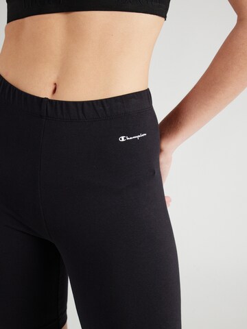 Skinny Pantaloni sportivi di Champion Authentic Athletic Apparel in nero