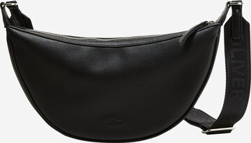 s.Oliver Crossbody Bag in Black: front