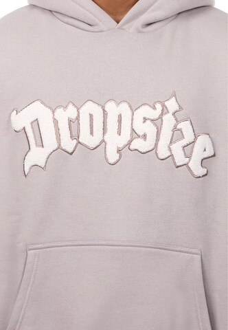 Dropsize Sweatshirt 'EMBO' in Beige