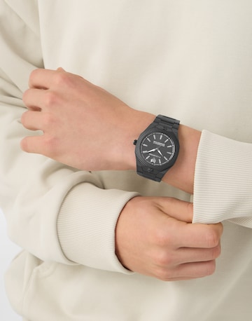 Plein Sport Analog watch 'Metronaut 42mm' in Black: front