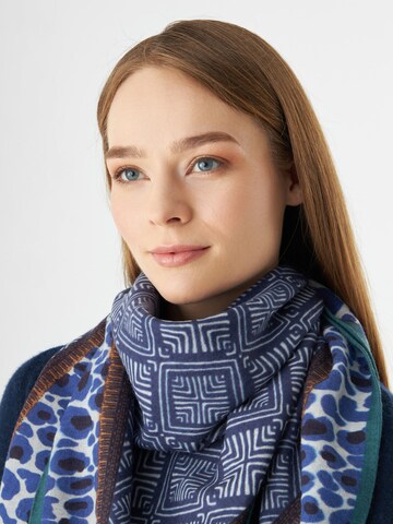 CODELLO Shawl in Blue