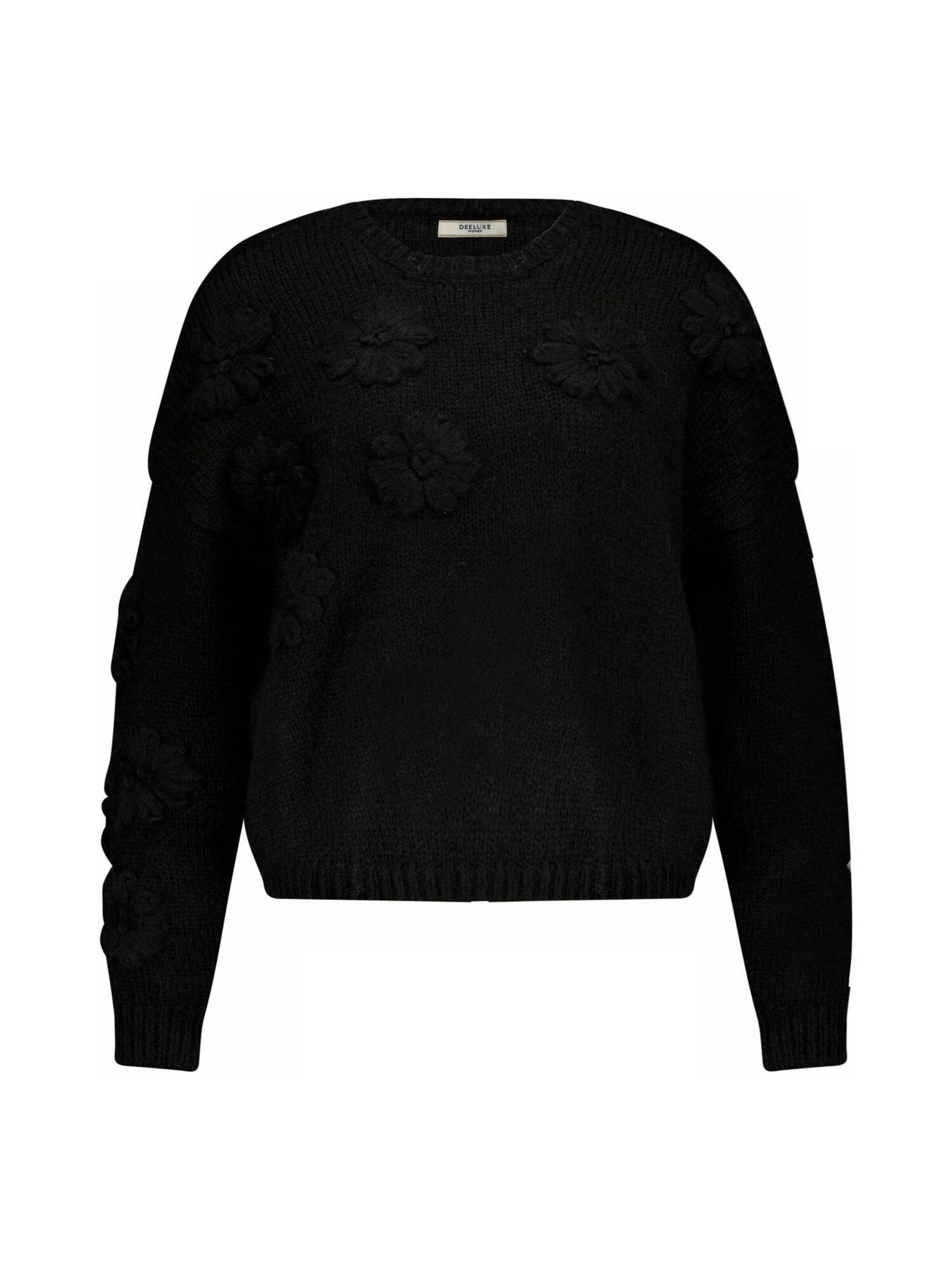 Deeluxe Pullover 'NOHANA' in Schwarz: Vorderseite