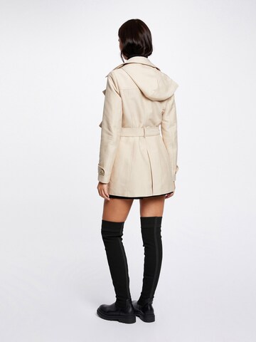 Morgan Between-Seasons Coat in Beige