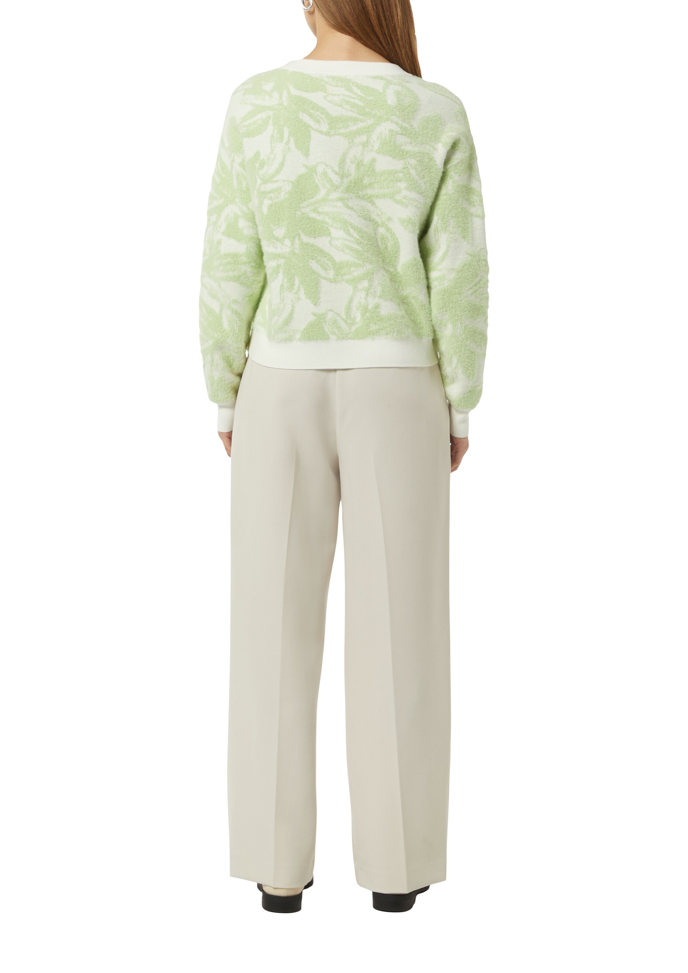 comma casual identity Pullover in Weiß: Rückseite