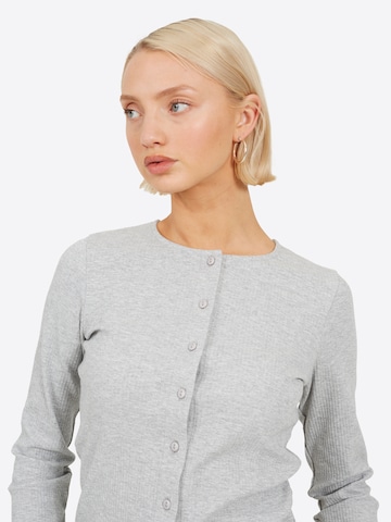 BRAVE SOUL Gebreid vest in Grijs