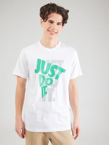 Maglietta di Nike Sportswear in bianco: frontale
