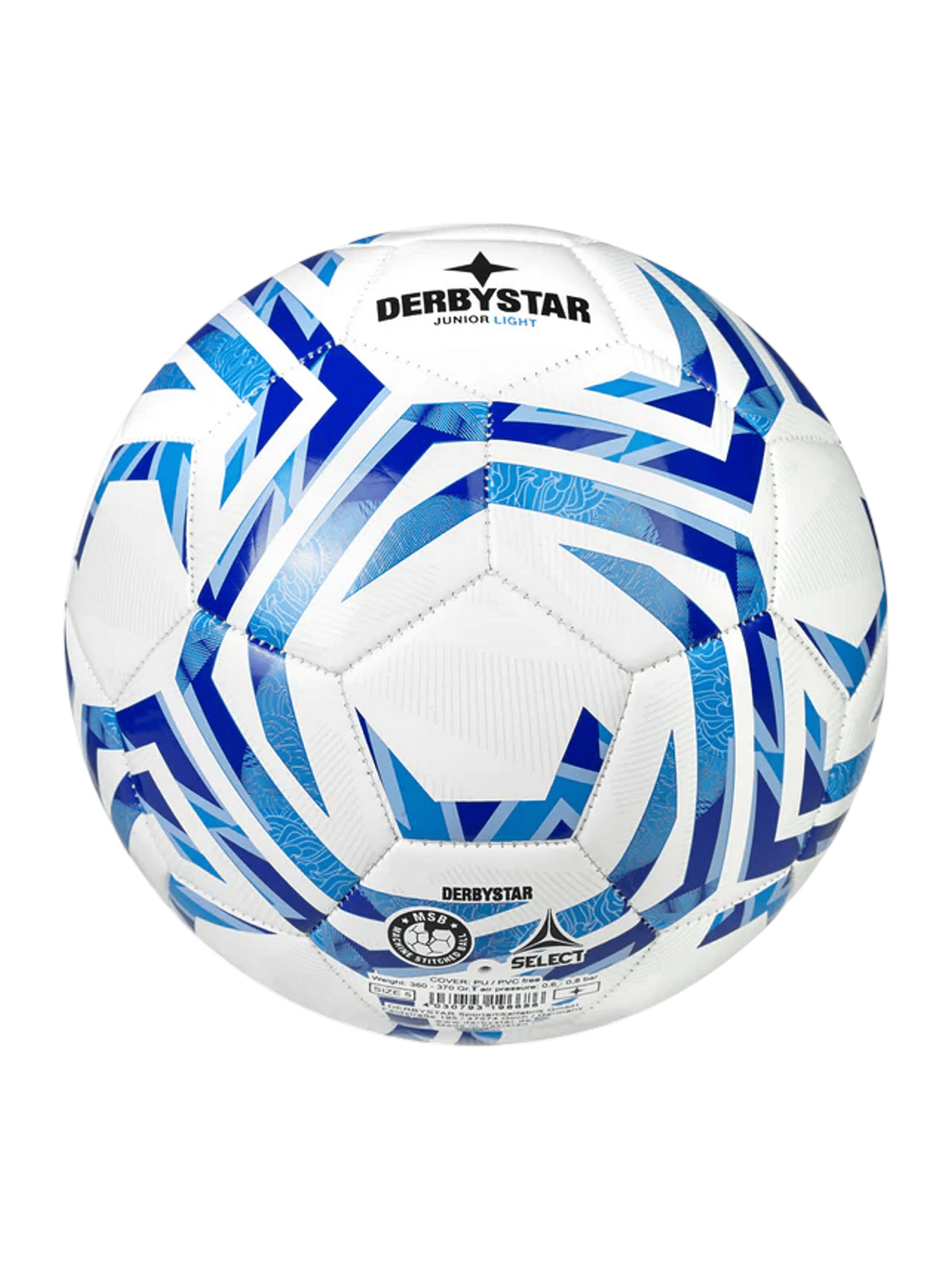 DERBYSTAR Ball in Weiß