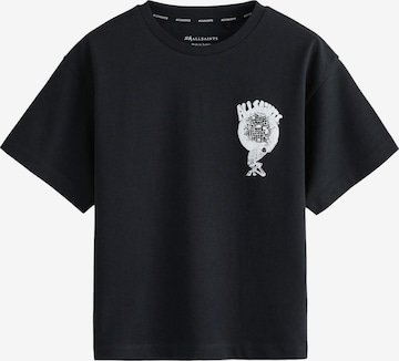 T-Shirt smALLSAINTS en noir : devant