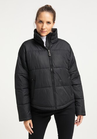 DreiMaster Vintage Winter Jacket in Black: front