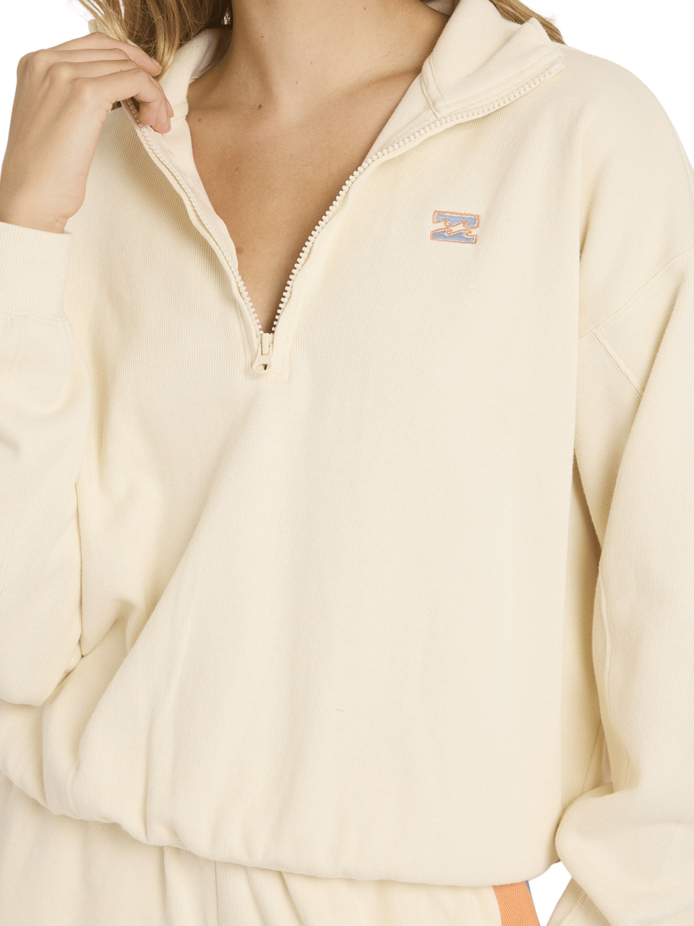 BILLABONG Fleece Jacket 'Classic Feels' in White