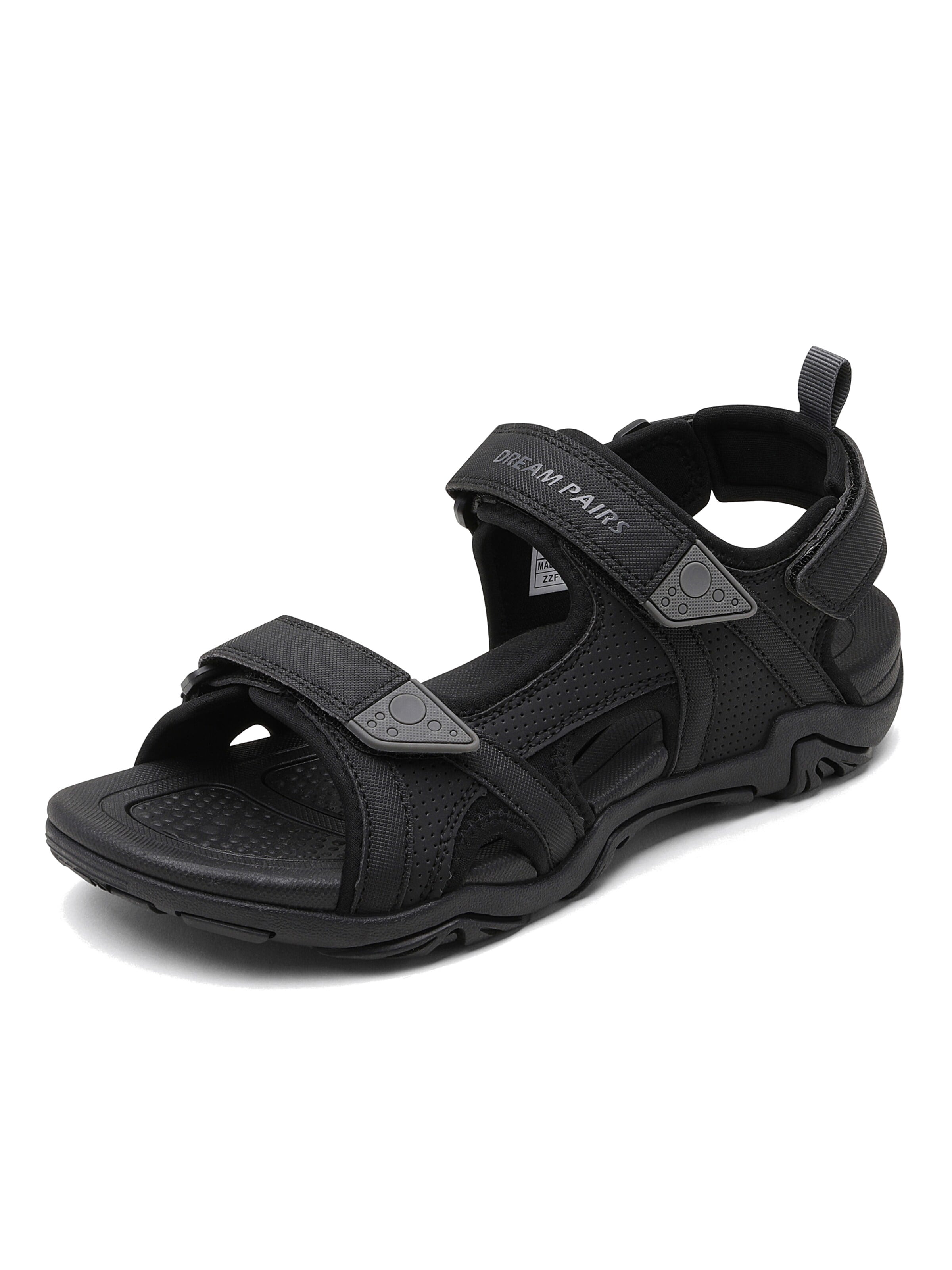 Dream Pairs Trekkingsandale 'DREAM PAIRS Sandalen Herren Outdoor Sommer Bequeme'‌‌ in Schwarz: Vorderseite