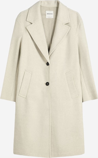 Bershka Prechodný kabát - krémová, Produkt