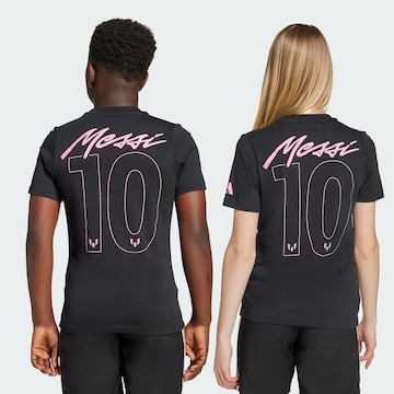 ADIDAS PERFORMANCE Funktionsshirt 'Messi Name & Number' in Schwarz