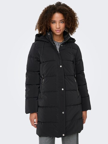 ONLY Vinterfrakke 'SMILLA' i sort: forside