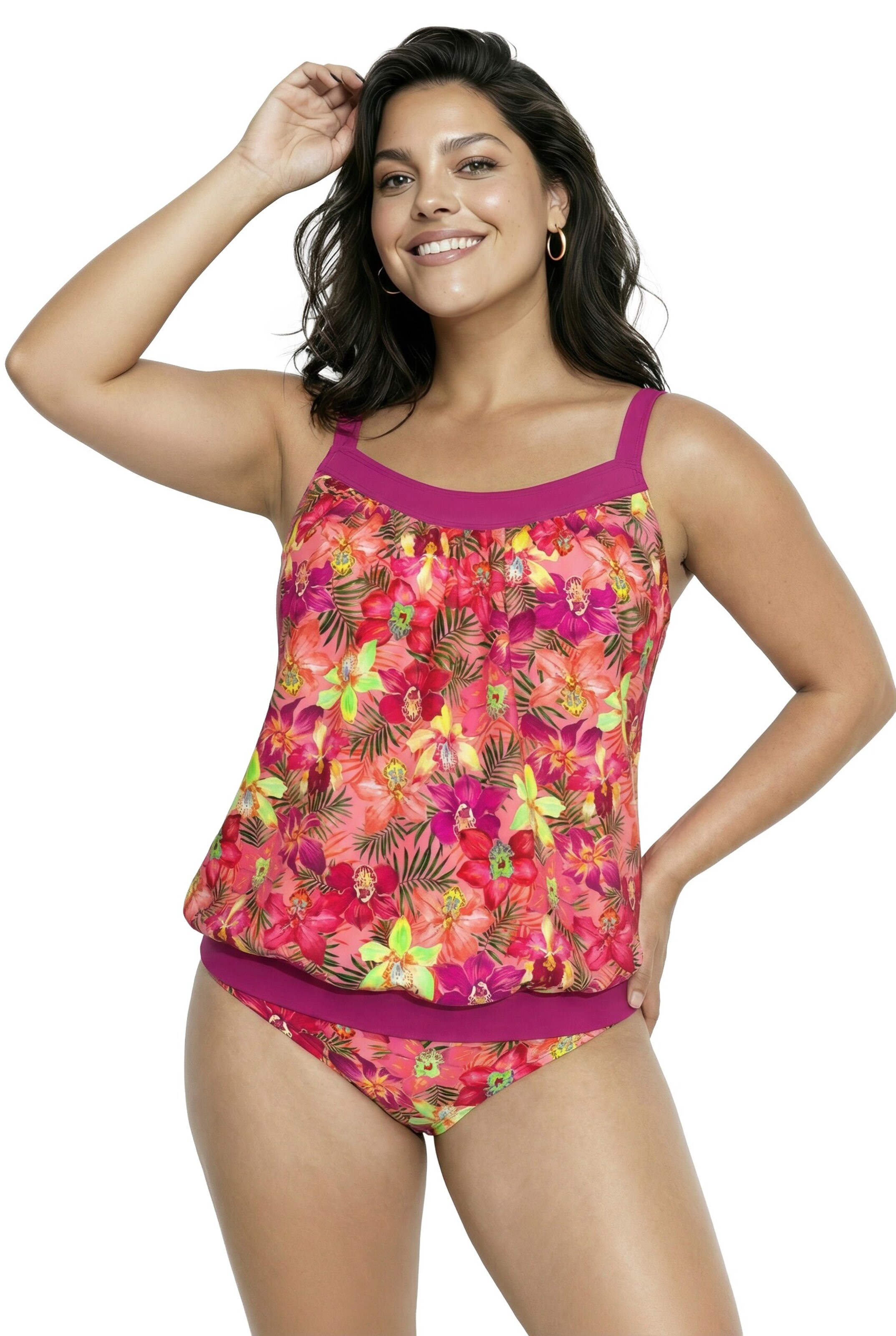 Ulla Popken Bandeau BH in Oranje