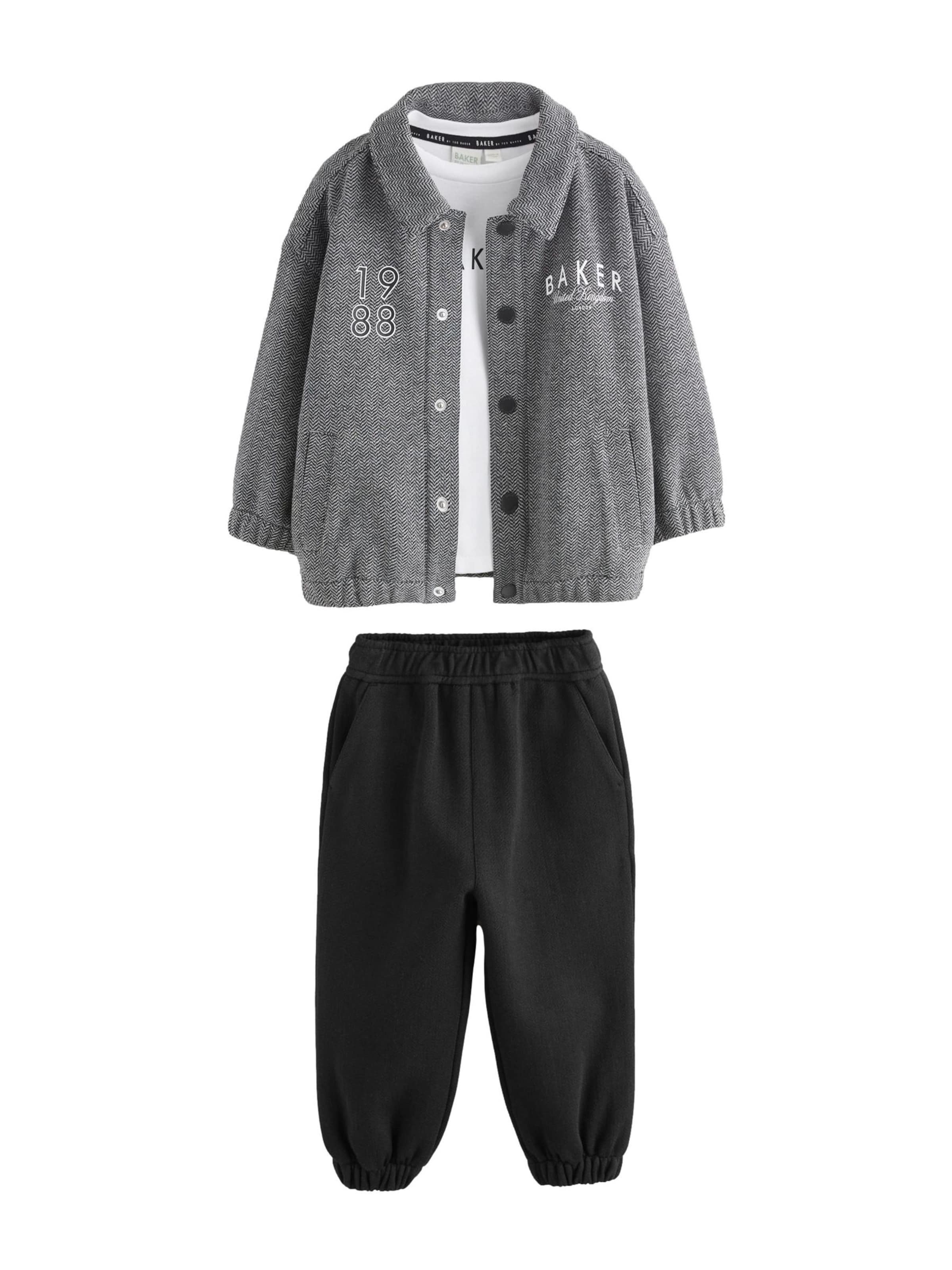 Baker by Ted Baker Set in Grau: Vorderseite