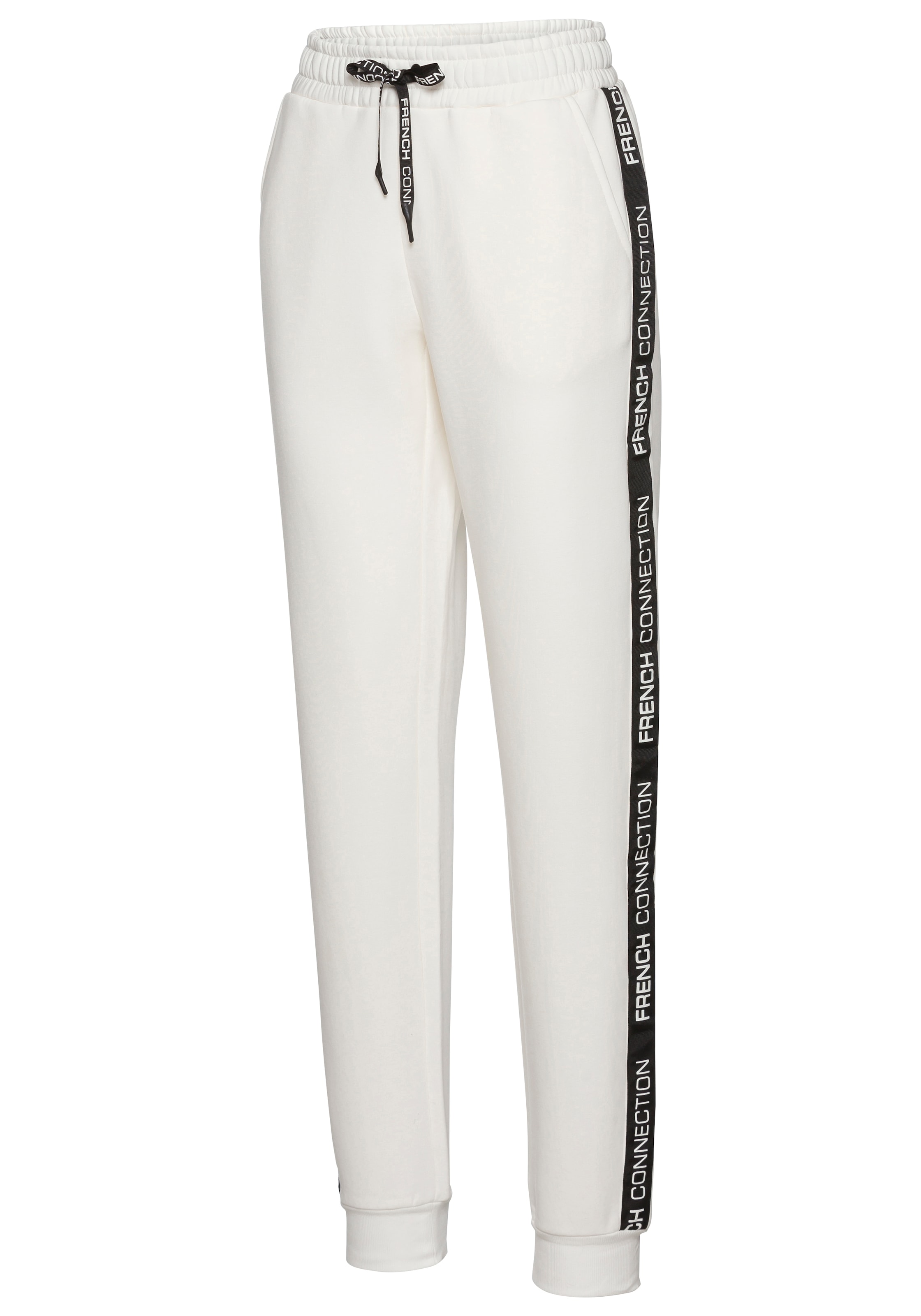 French Connection LMTapered Hlače - bijela boja