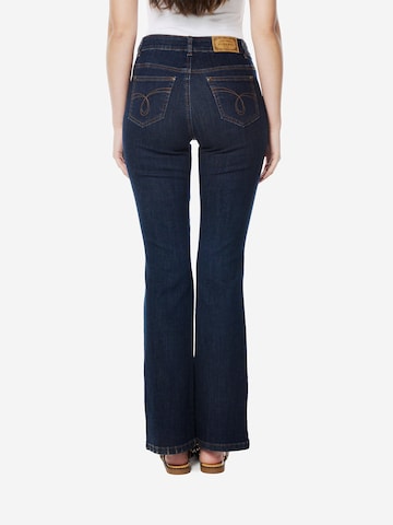 KOROSHI Flared Jeans i blå