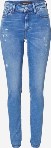 REPLAY Skinny Jeans 'LUZIEN' in Blau: predná strana