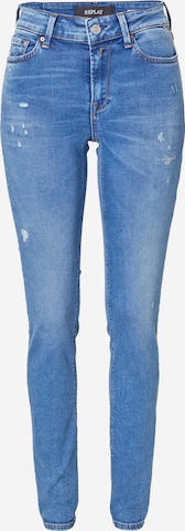 REPLAY Skinny Jeans 'LUZIEN' in Blau: predná strana