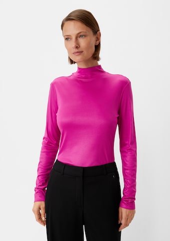 T-shirt COMMA en rose : devant