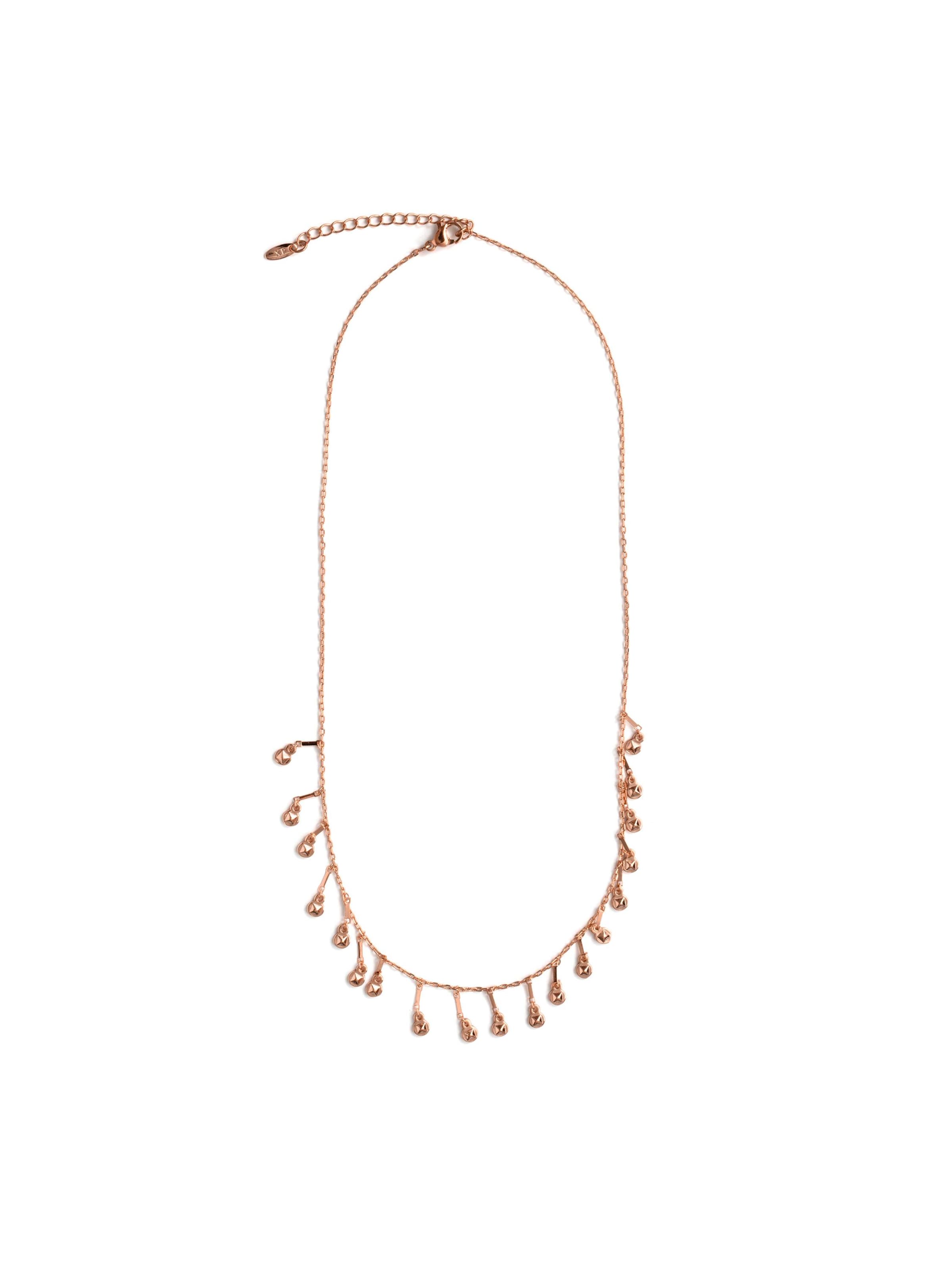 Collana 'Yaferth' di Luxenter in rosa: frontale