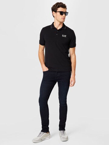 EA7 Emporio Armani - Camiseta en negro