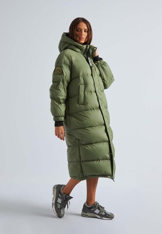 Manteau d’hiver 'Cocoon' JACK1T en vert