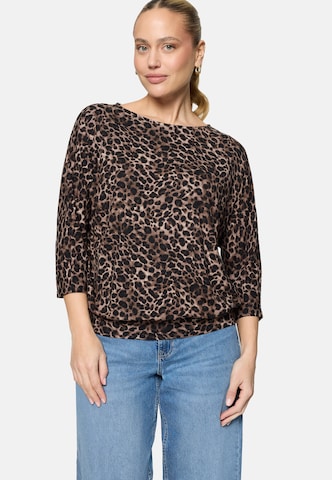 Maglietta di zero in marrone: frontale