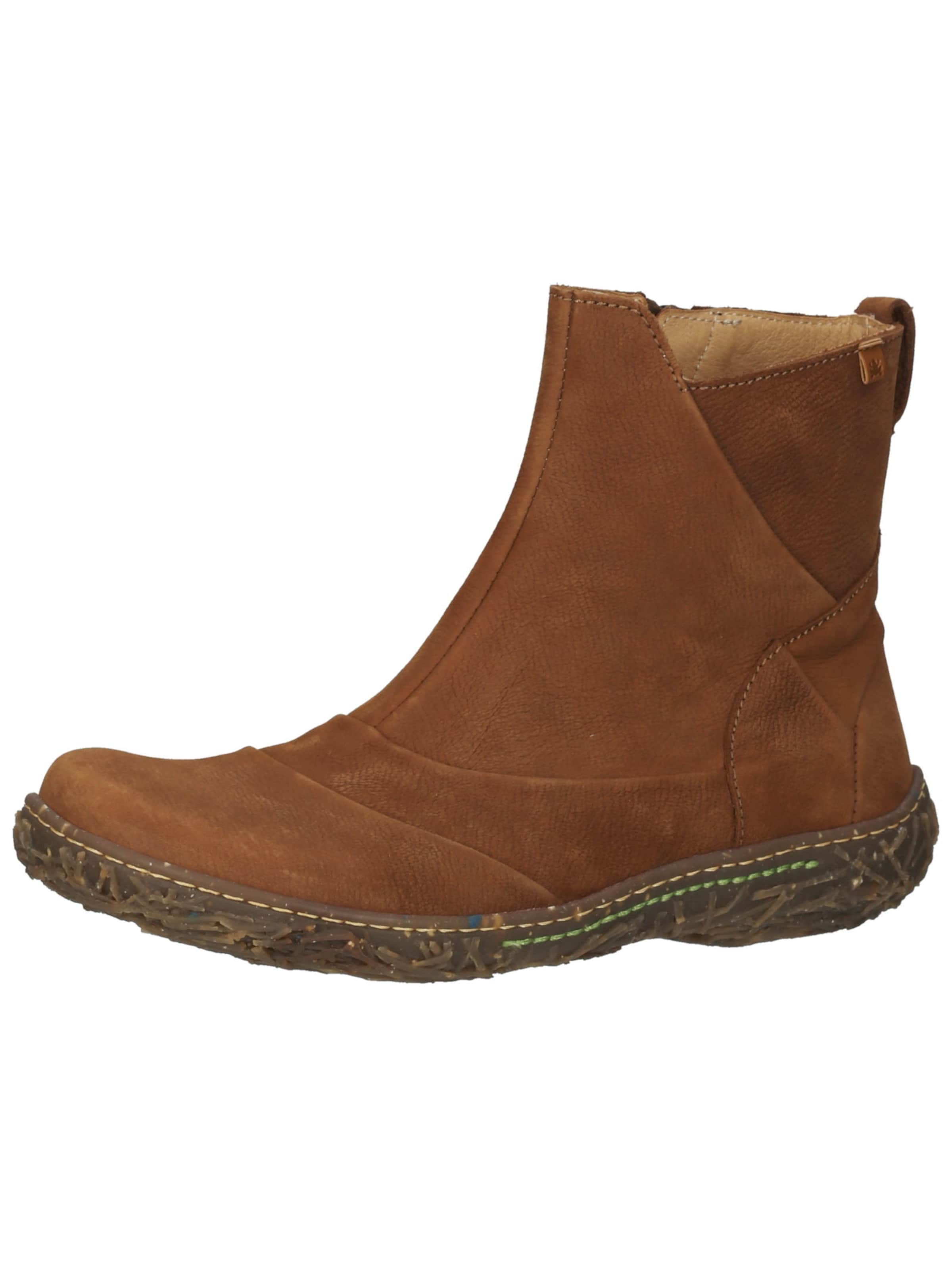 EL NATURALISTA Bootie 'Nido' in Brown: front