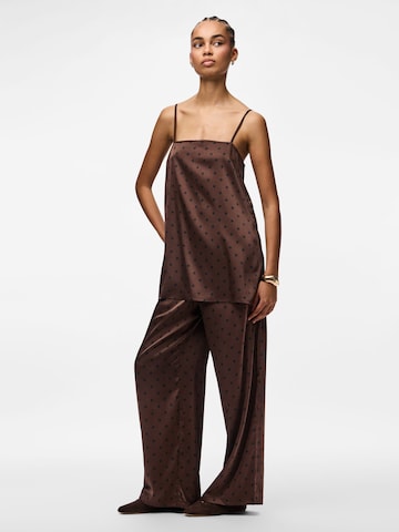 PIECES - Top 'PCJYTTA' en marrón