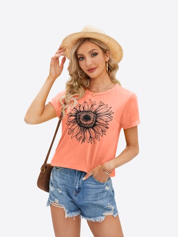 Imily Bela Tričko - Oranžová