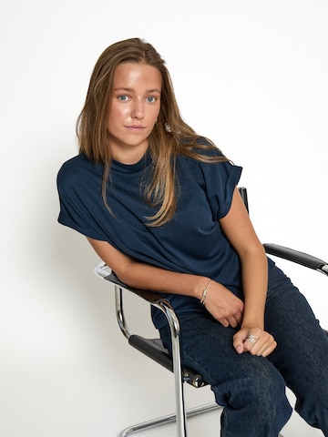 minus Shirt 'MSMavelyn' in Blauw