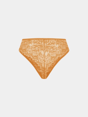 Erlich Textil String 'Iconic Lace' in Yellow
