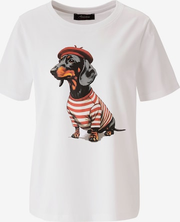 Aniston CASUAL Shirt in White: front