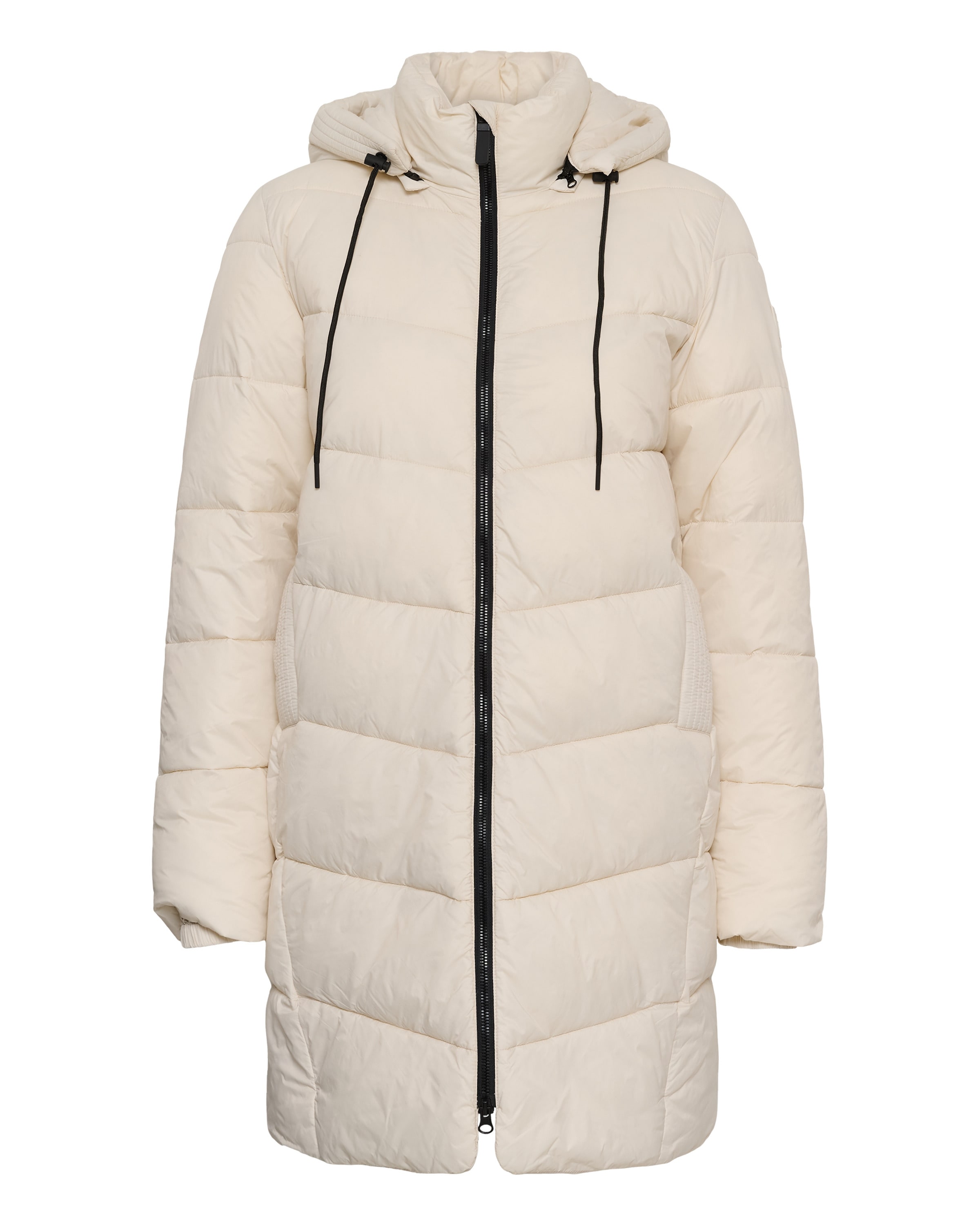Kaffe Winterjas in Beige: voorkant