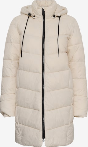 Kaffe Winterjas in Beige: voorkant