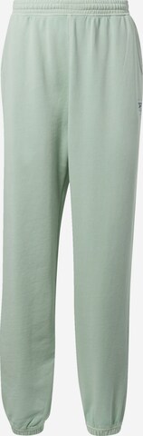 Reebok Tapered Broek 'Classic' in Groen: voorkant